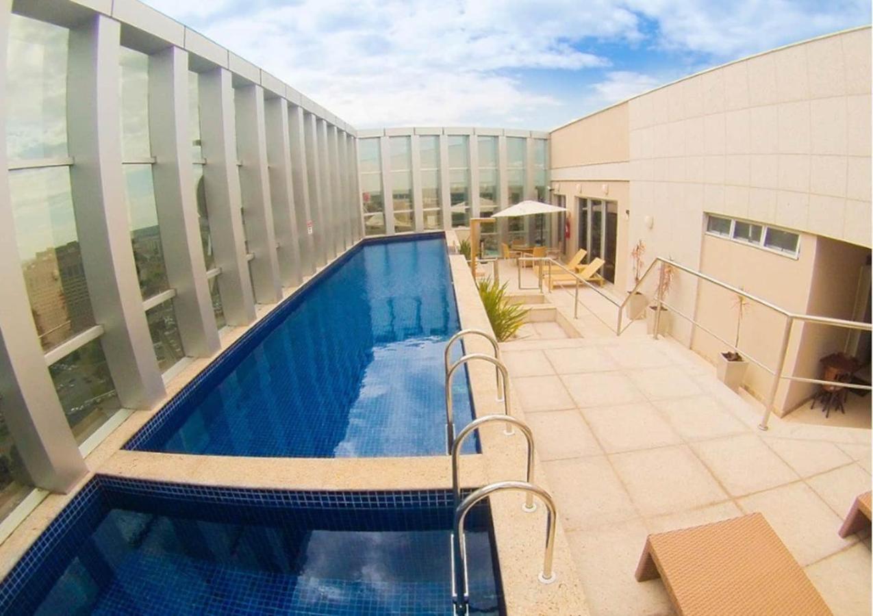 Flat Hotel Fusion com estacionamento grátis Brasília Exterior foto